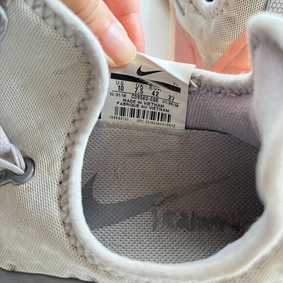 Nike Free TR8 Training Running Shoes Atmosphere Gray Womens‎ Size 10 Athletic - Picture 7 of 10
